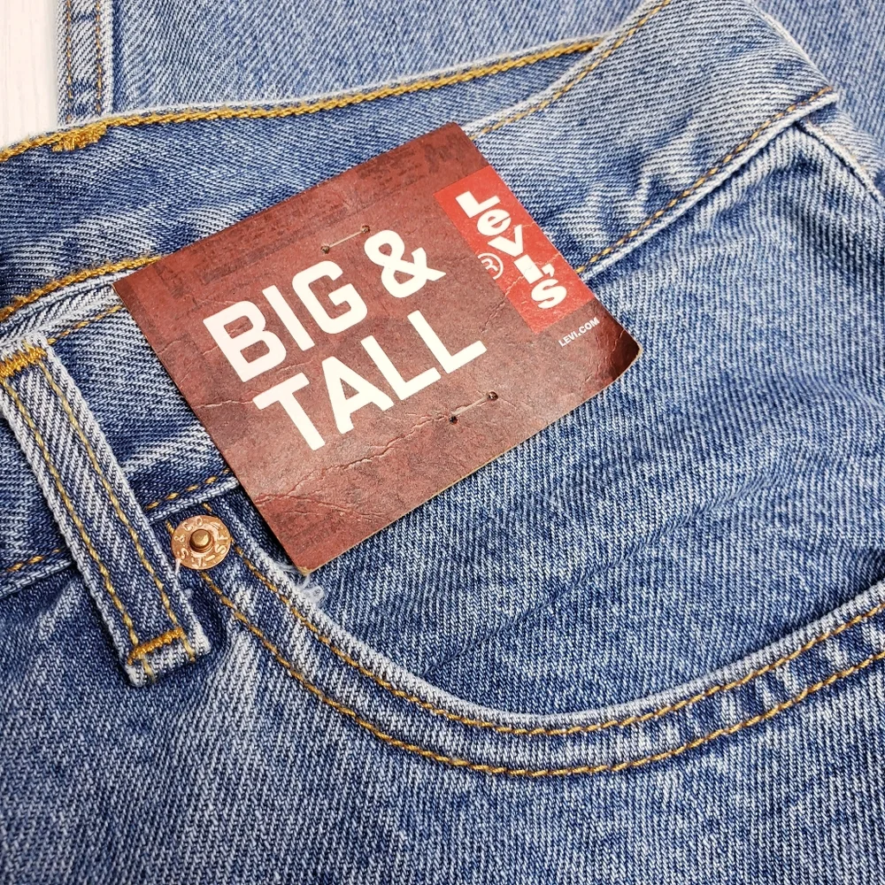 Levi's 550 Men's Relaxed Fit Blue Jeans Size 48x32 Big & Tall
